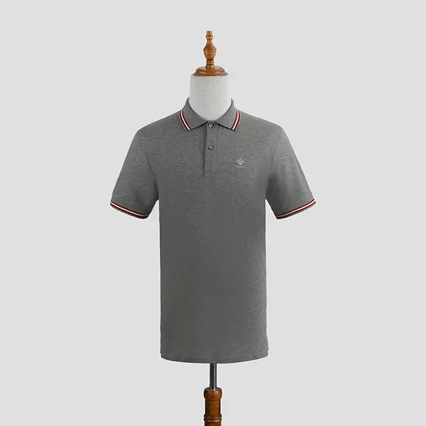 Áo Polo Bally NM1J465-2398 Màu Xám - Thời trang - Vua Hàng Hiệu
