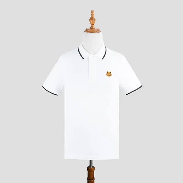 Áo Polo Kenzo 5PO001 4BA Màu Trắng Size M