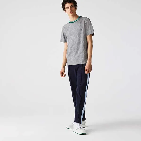 Áo Thun Lacoste Men’s T-Shirt TH8064 QZ8 Màu Xám - Thời trang - Vua Hàng Hiệu