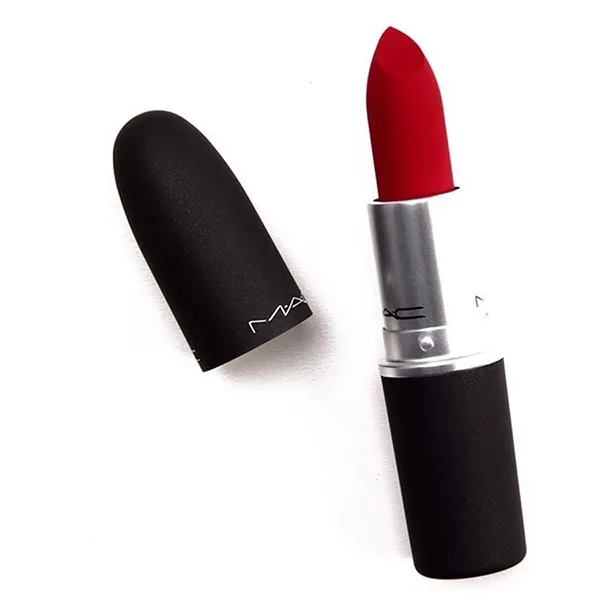Son MAC Powder Kiss Lipstick Màu Đỏ Ruby New 935 3g