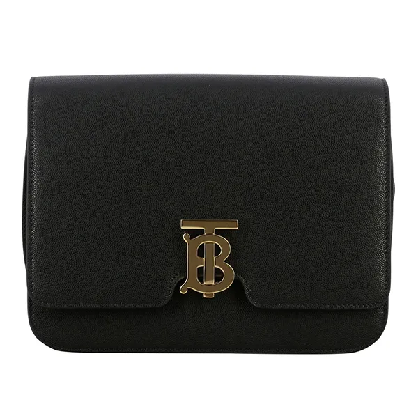 Túi Đeo Chéo Burberry Medium Grainy Leather TB Bag Black 8019343 Màu Đen - Túi xách - Vua Hàng Hiệu