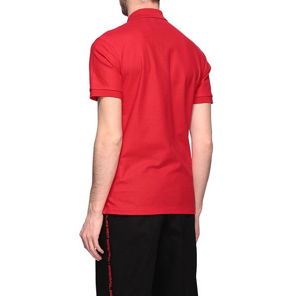Áo Polo Burberry Monogramme Shirt 8014317-1003 Màu Đỏ - 4