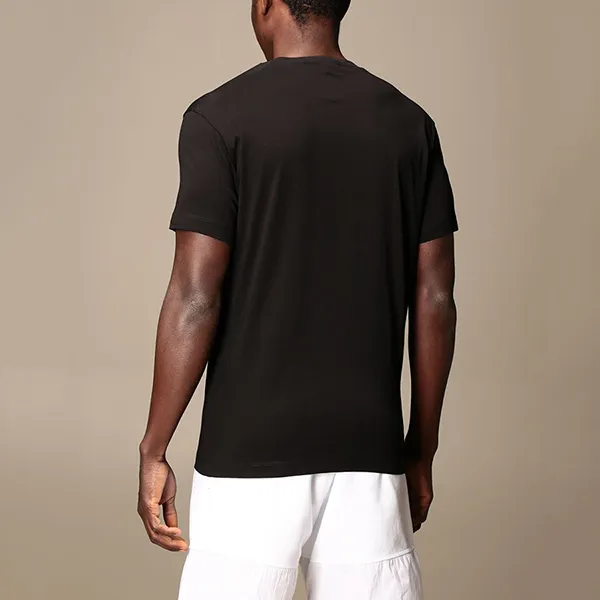 Áo Phông Dsquared2 Multi Logo T-shirt S74GD0827 Màu Đen