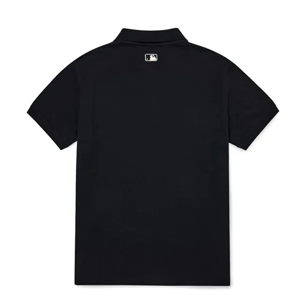 Áo Polo MLB Basic Slim Fit Collar T-Shirt New York Yankees 3LPQ01023-50BKS Màu Đen Size L