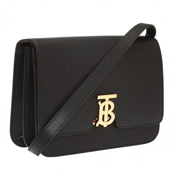 Túi Đeo Chéo Burberry Medium Grainy Leather TB Bag Black 8019343 Màu Đen - Túi xách - Vua Hàng Hiệu