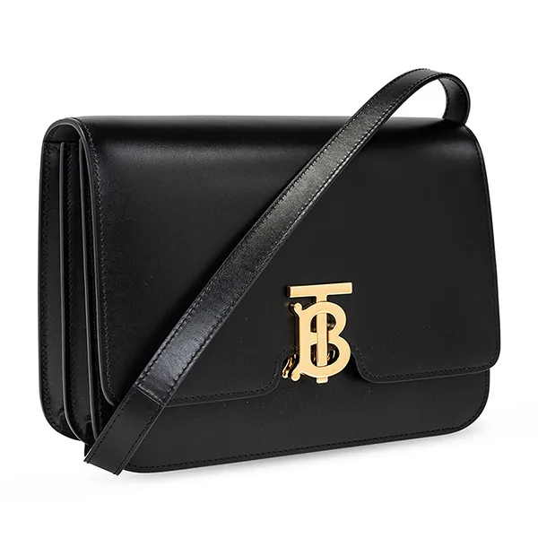 Túi Đeo Chéo Burberry Medium Leather TB Shoulder Bag Black 8010335 Màu Đen - Túi xách - Vua Hàng Hiệu