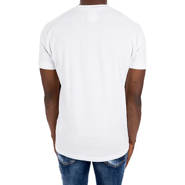 Áo Phông Dsquared2 Monster Truck Graffiti Tee S71GD1086 Màu Trắng