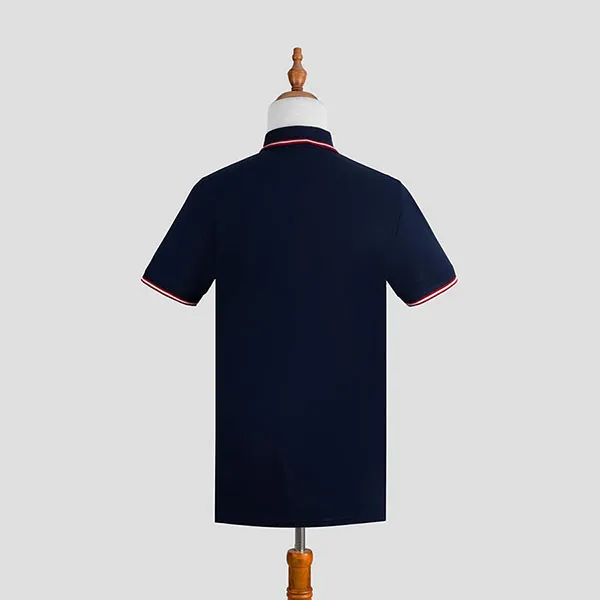 Áo Polo Nam Bally 603842-50-2658 Màu Xanh Navy Túi Ngực Viền Đỏ Size S - Thời trang - Vua Hàng Hiệu