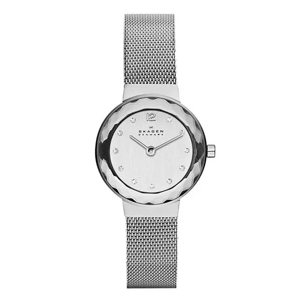 Đồng Hồ Nữ Skagen 456SSS Màu Bạc Mặt Trắng