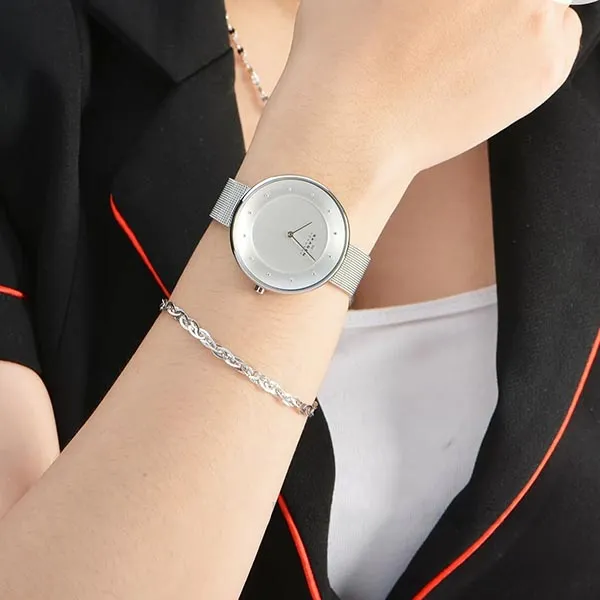Đồng Hồ Nữ Skagen SKW2140 38mm Màu Bạc - Đồng hồ - Vua Hàng Hiệu