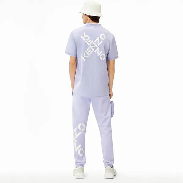 Áo Polo Kenzo Sport Shirt Màu Tím - Thời trang - Vua Hàng Hiệu