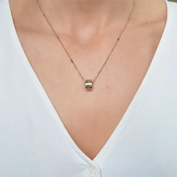 Dây Chuyền Gucci Icon Blossom 18k Rose Gold Pendant Necklace Màu Vàng Hồng - Trang sức - Vua Hàng Hiệu