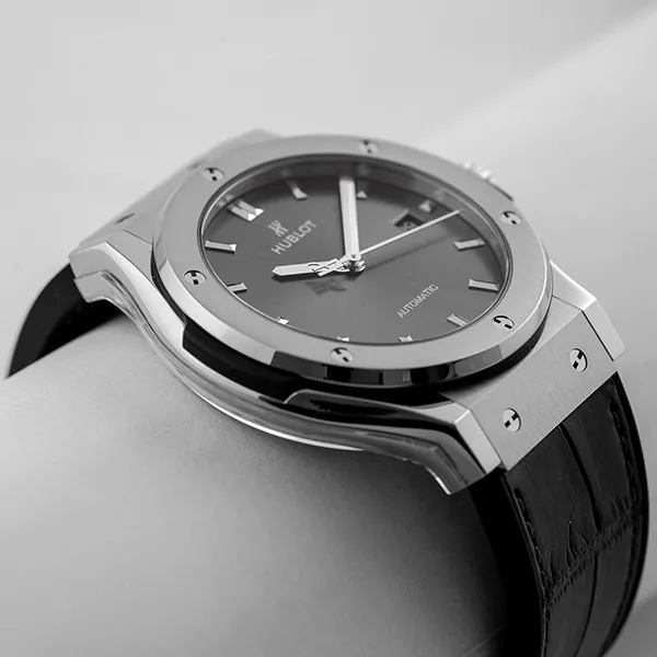 Đồng Hồ Nam Hublot Classic Fusion Automatic Grey Dial 42 mm Men's Watch 542.NX.7071.LR Màu Đen Mặt Xám - Đồng hồ - Vua Hàng Hiệu