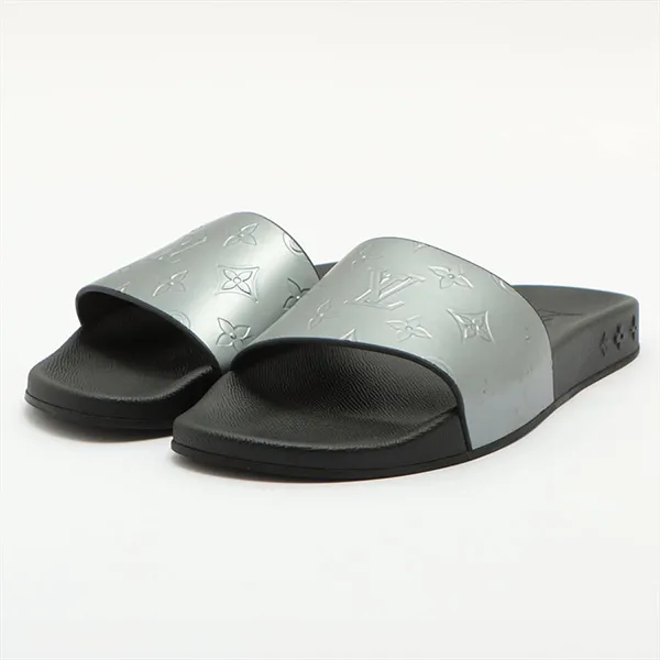 Dép Nam Louis Vuitton LV Waterfront Mule Grey VS0251 Màu Xám Size 39