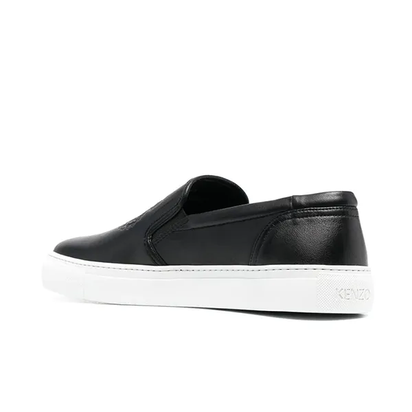 Giày Slip On Kenzo K-Skate Tiger Sneakers FB55SN100L73 Màu Đen Size 41