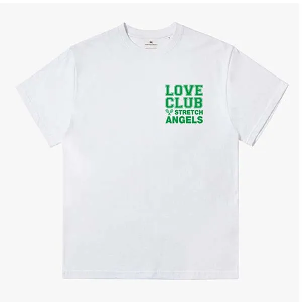 Áo Phông Stretch Angels Love Club Back Logo Fit Off White A-21S-SRTS06131-OW Màu Trắng - Thời trang - Vua Hàng Hiệu