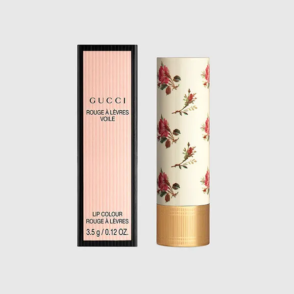 Son Gucci 518 Amy Blush Màu Đỏ Cam