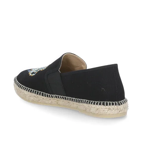 Giày Slip On Kenzo Flat Shoes Black FC55ES188F87-99 Màu Đen