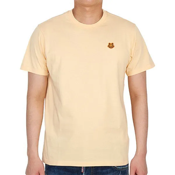 Áo Phông Kenzo Logo Hổ 5TS003-4SA-35 Màu Vàng