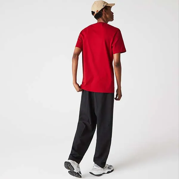 Áo Thun Lacoste Men's T-Shirt TH7974 VLP Màu Đỏ