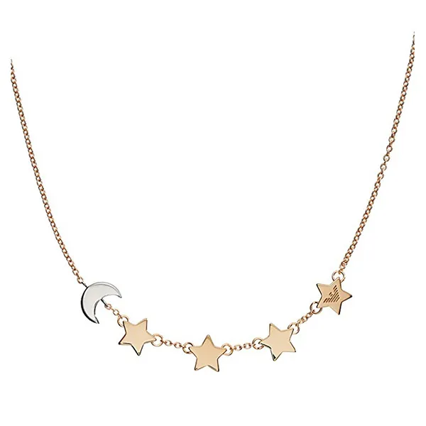 Dây Chuyền Emporio Armani Rose Gold Silver 925 Necklace Màu Vàng Hồng - Trang sức - Vua Hàng Hiệu