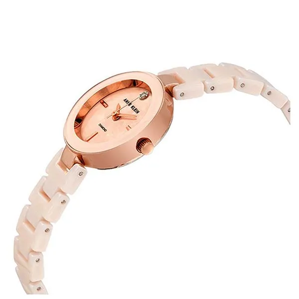Đồng Hồ Nữ Anne Kleinladies Pink Mother Of Pearl Dial Watch 2660LPRG Màu Vàng Hồng