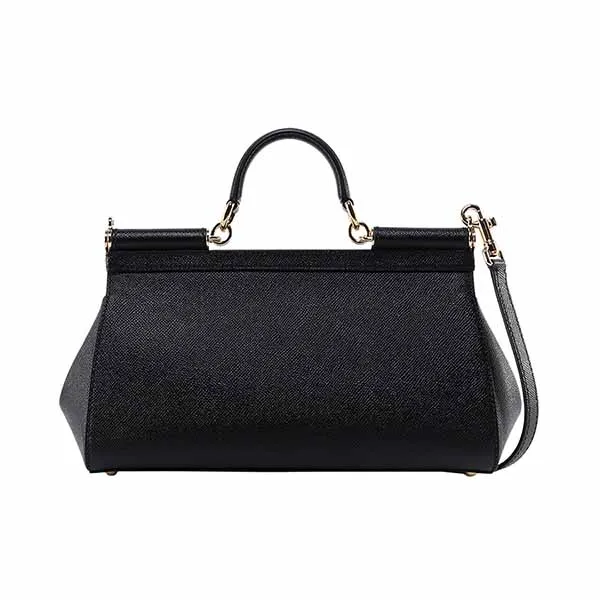 Túi Xách Tay Nữ Dolce & Gabbana D&G Sicily Crossbody Bag Màu Đen