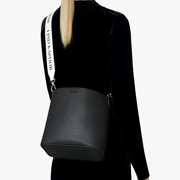 Túi Đeo Chéo Find Kapoor Pingo Bag 20 Basic Lettring Line Set Black Màu Đen