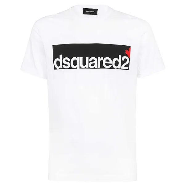 Áo Phông Dsquared2 D2 Tag Cool T-shirt S71GD1062 Màu Trắng