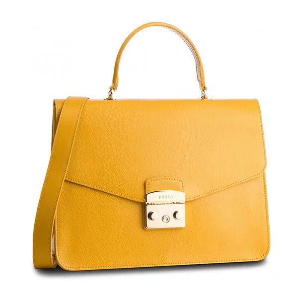 Túi Xách Tay Furla Handbag Metropolis 978075 B BOO9 Are Ginestra E Màu Vàng