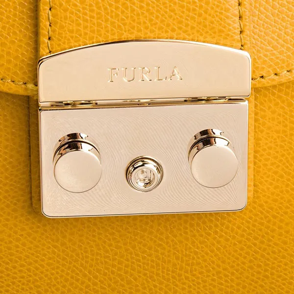 Túi Xách Tay Furla Handbag Metropolis 978075 B BOO9 Are Ginestra E Màu Vàng
