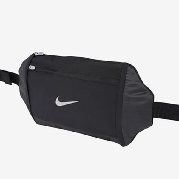 Túi Đeo Hông Nike Challenger Waist Pack Large Silver Lilac Black Màu Đen - Túi xách - Vua Hàng Hiệu
