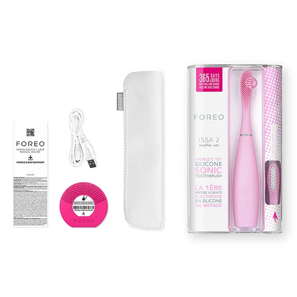 Bàn Chải Điện Foreo ISSA 2 Màu Hồng