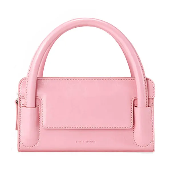 Túi Xách Tay Find Kapoor Marty Bag B 18 Crinkled Pink Màu Hồng