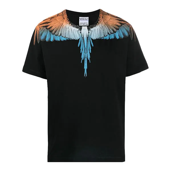 Áo Phông Marcelo Burlon County Of Milan Wings Crew Neck T-Shirt Màu Đen - Thời trang - Vua Hàng Hiệu