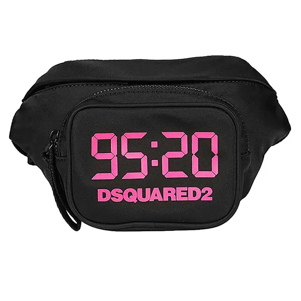 Túi Đeo Hông Dsquared2 95:20 Belt Bag BBW0027 M637 Màu Đen - Túi xách - Vua Hàng Hiệu
