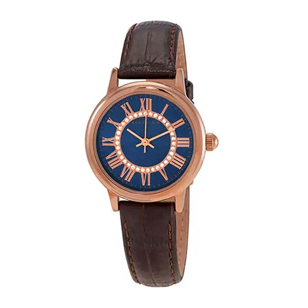 Đồng Hồ Nữ Anne Klein Quartz Blue Dial Ladies Watch 2226RGBN Màu Vàng Mặt Xanh - Đồng hồ - Vua Hàng Hiệu