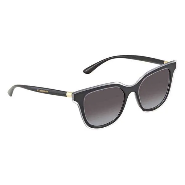 Kính Mát Dolce & Gabbana D&G Grey Gradient Square Ladies Sunglasses DG4362 53838G 51 Màu Xám - Kính mắt - Vua Hàng Hiệu