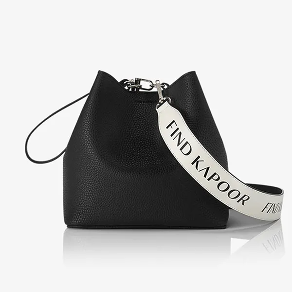 Túi Đeo Chéo Find Kapoor Pingo Bag 20 Basic Lettring Line Set Black Màu Đen