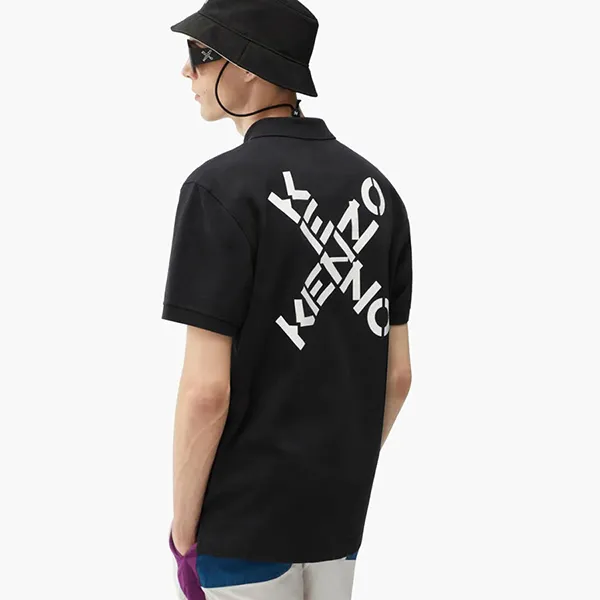 Áo Polo Kenzo Sport Shirt Màu Đen - Thời trang - Vua Hàng Hiệu