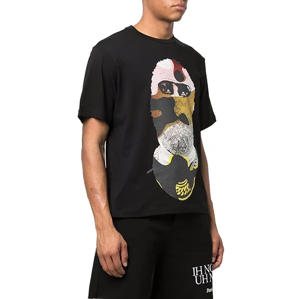 Áo Phông Ih Nom Uh Nit Printed T-Shirt NUS22227-009 Màu Đen