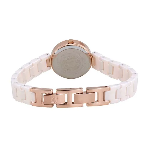 Đồng Hồ Nữ Anne Kleinladies Pink Mother Of Pearl Dial Watch 2660LPRG Màu Vàng Hồng