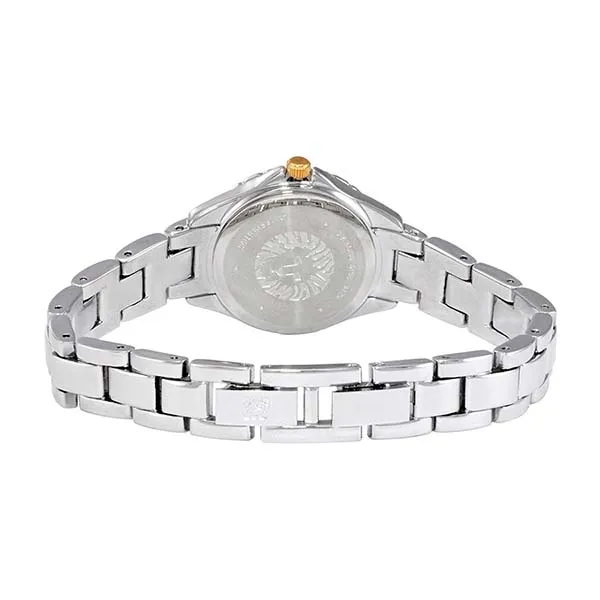 Đồng Hồ Anne Klein Quartz Crystal Silver Dial Ladies Watch 2469SVTT Màu Bạc Mặt Trắng