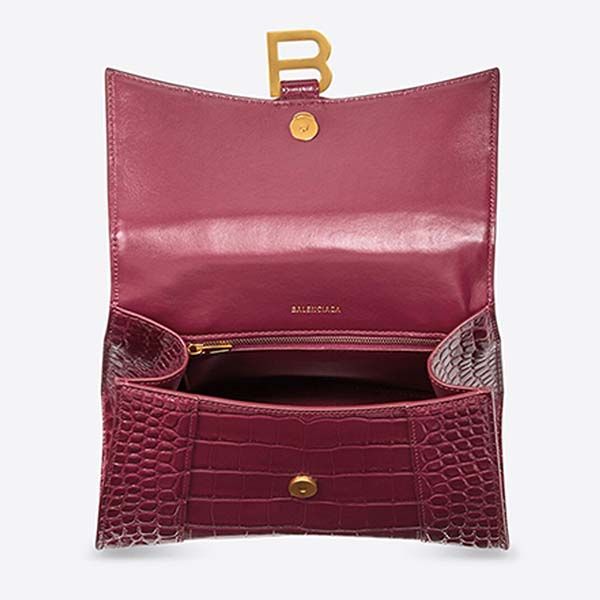 Balenciaga Rouge Cardinal Lambskin Leather Classic Tool Kit Crossbody Bag   Yoogis Closet