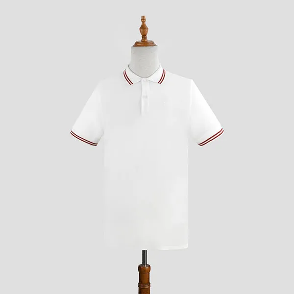 Áo Polo Nam Bally NM1J465-2398 Màu Trắng - Thời trang - Vua Hàng Hiệu