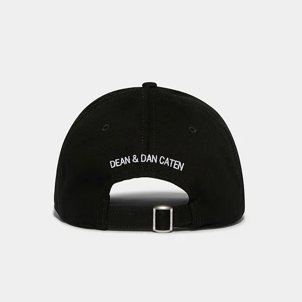 Mũ Dsquared2 Icon Forever Baseball Cap BCM0543 05C00001 M2260 Màu Đen