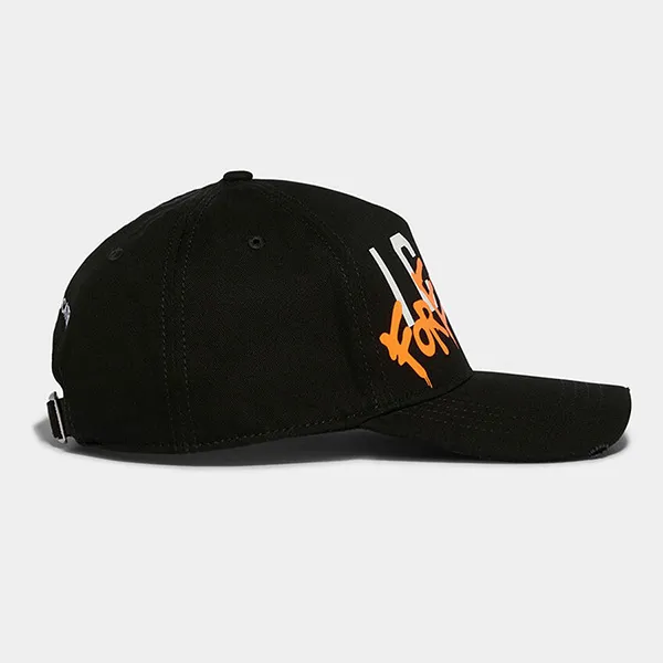 Mũ Dsquared2 Icon Forever Baseball Cap BCM0543 05C00001 M2260 Màu Đen