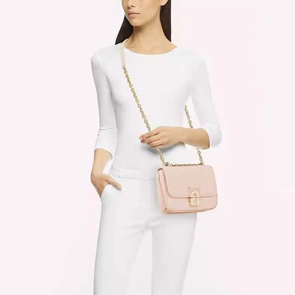 Túi Đeo Chéo Furla Mini Shoulder Bag Candy Rose Màu Hồng