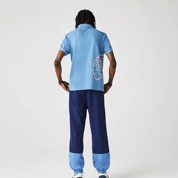 Áo Polo Lacoste Men’s Regular Fit Crocodile Print Ph9739-776 Màu Xanh Blue Size XS - Thời trang - Vua Hàng Hiệu