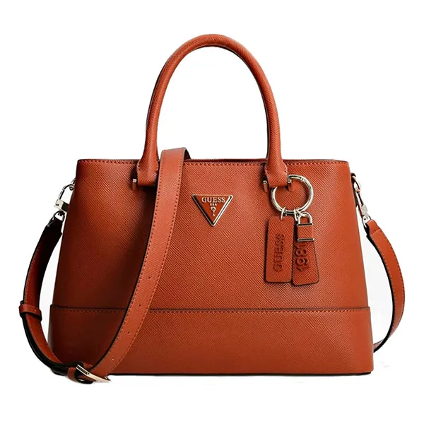 Túi Xách Guess Cordelia Saffiano Handbag HWVG8130060 COG Màu Nâu - Túi xách - Vua Hàng Hiệu